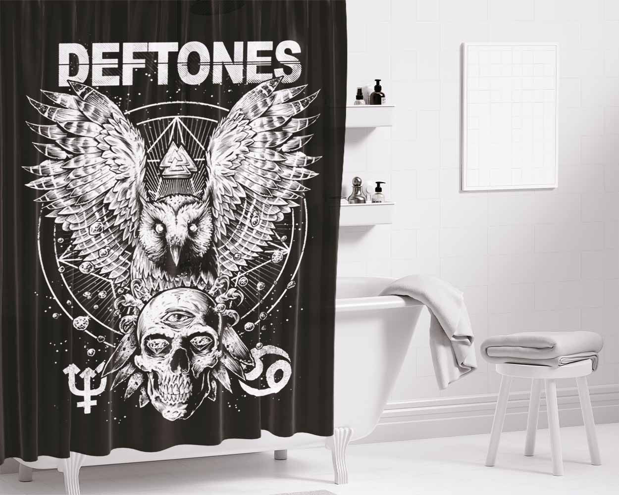 Detective Comics Bathroom Shower Curtain Fabric Waterproof | 66 X 72 Inch