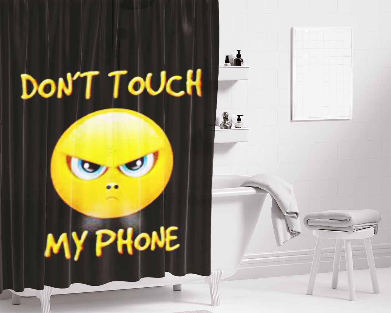 Dont Just Dream Art Bathroom Shower Curtain Fabric Waterproof | 66 X 72 Inch