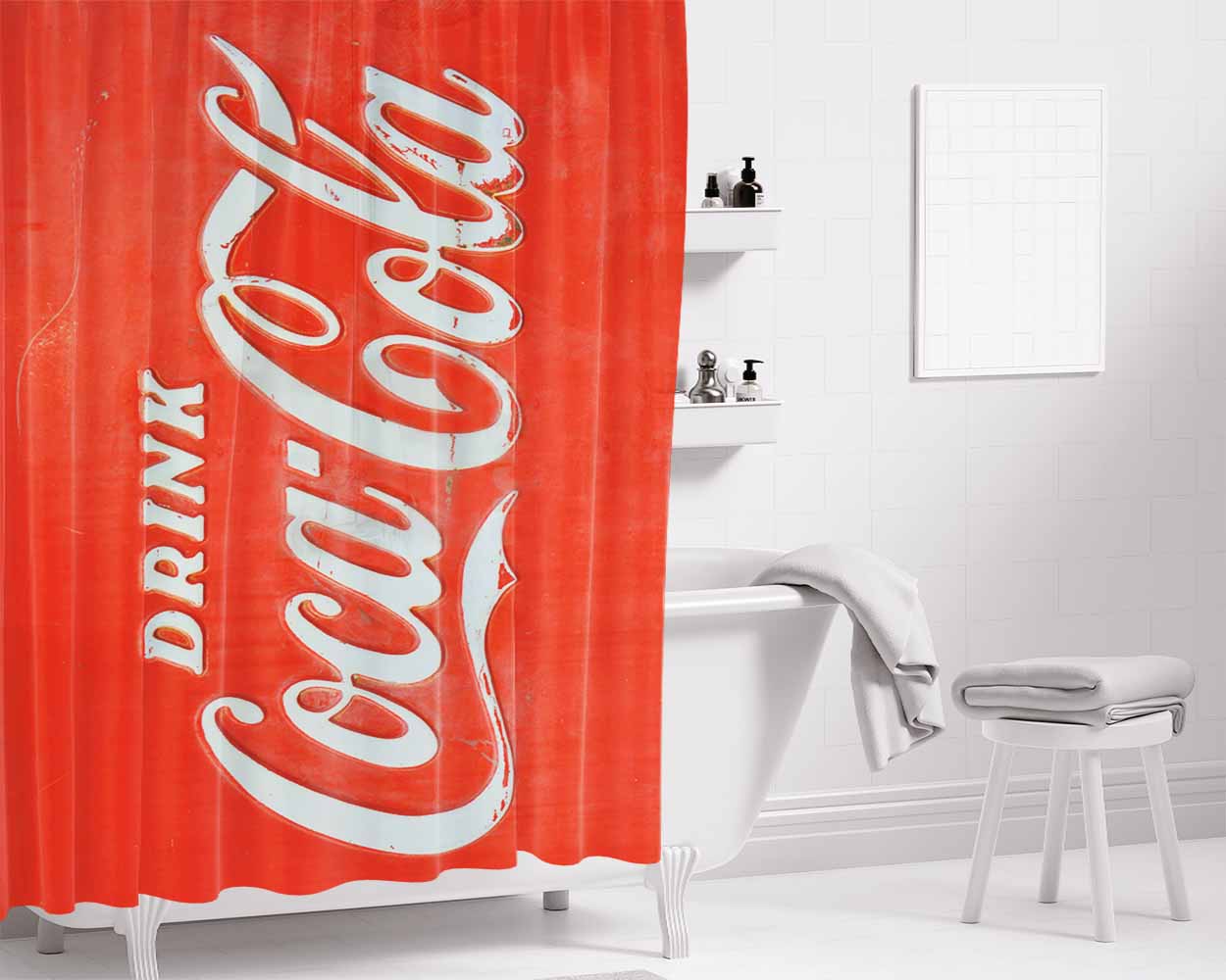 Drew Brees Bathroom Shower Curtain Fabric Waterproof | 66 X 72 Inch