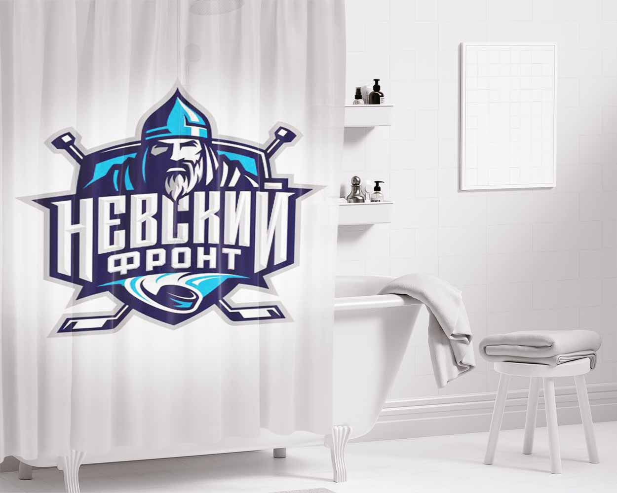 Hebcknn Poht Bathroom Shower Curtain Fabric Waterproof | 66 X 72 Inch