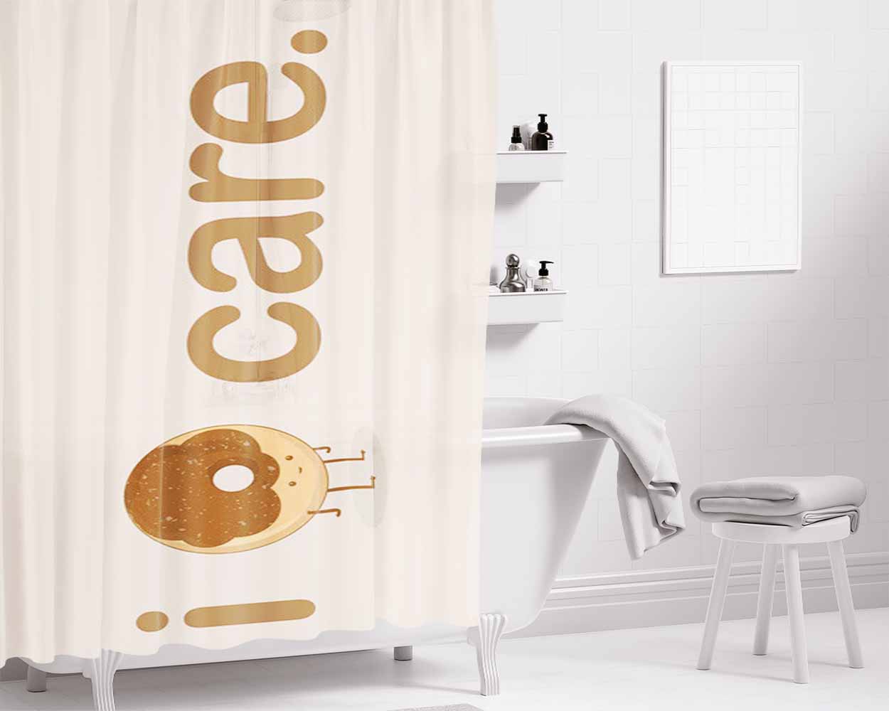 I Am The Rules Latan Ibrahimovic Bathroom Shower Curtain Fabric Waterproof | 66 X 72 Inch