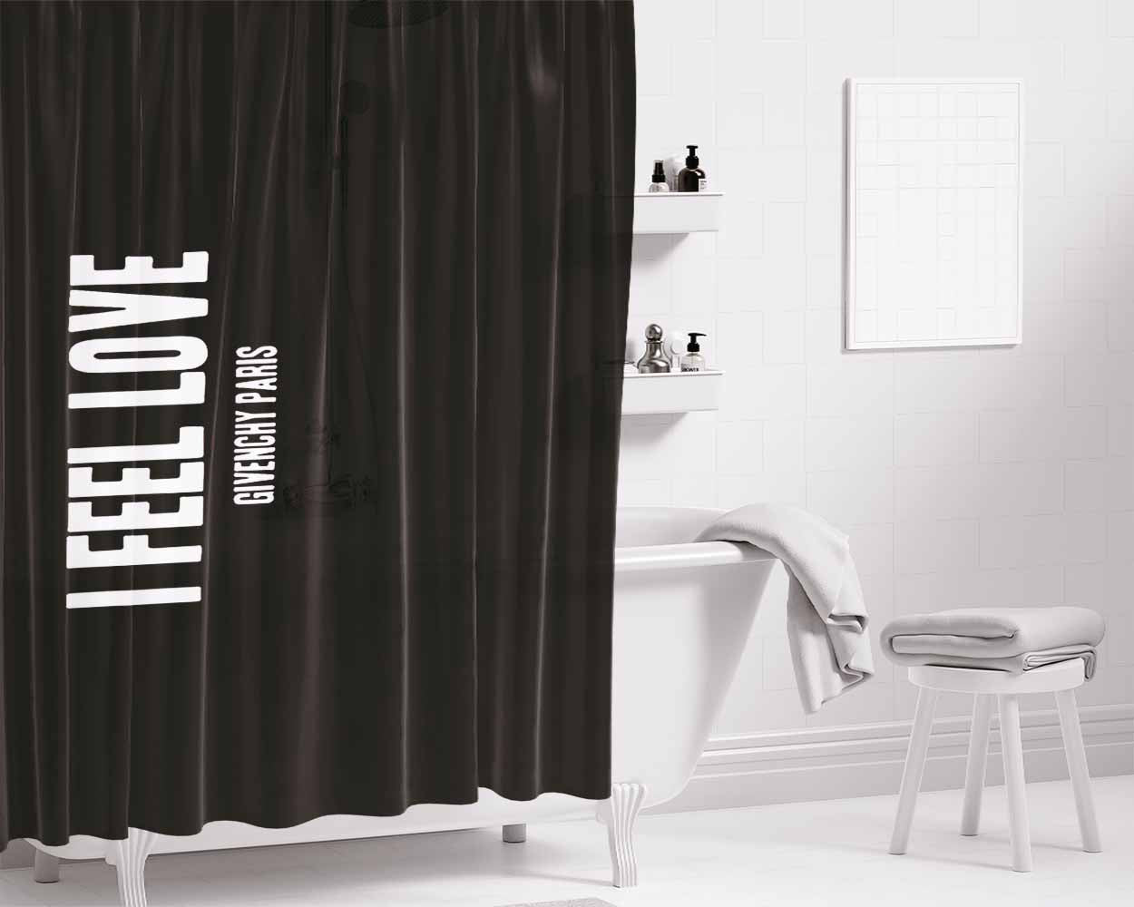 I Choose You Always Bathroom Shower Curtain Fabric Waterproof | 66 X 72 Inch