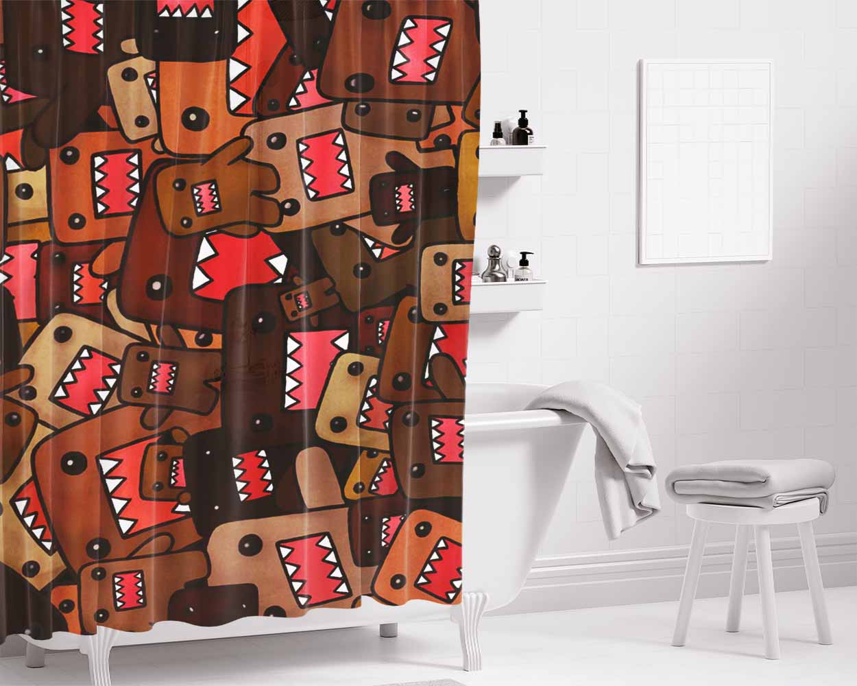 I Gave You All Of Me Bathroom Shower Curtain Fabric Waterproof | 66 X 72 Inch
