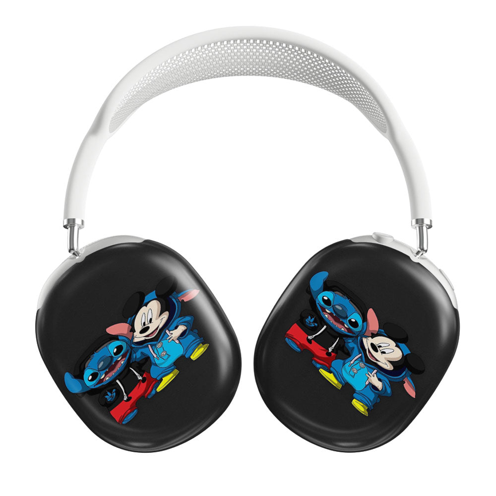Baby Mickey Mouse And Baby Stitch Airpods Max Tough Case