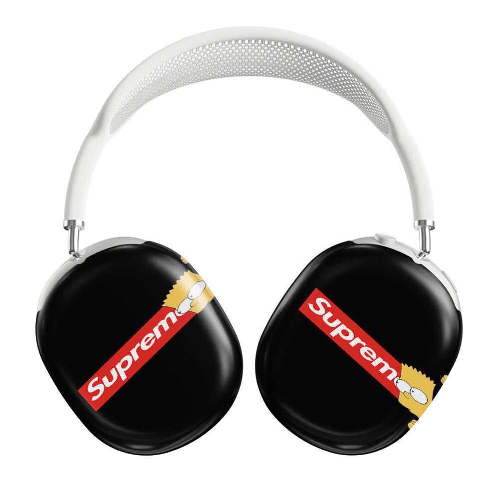 Bart Simpson Takes A Peek At The Supreme Airpods Max Tough Case