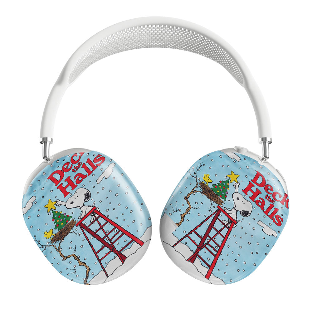 Deck The Halls Snoopy And Woodstock Christmas Airpods Max Tough Case