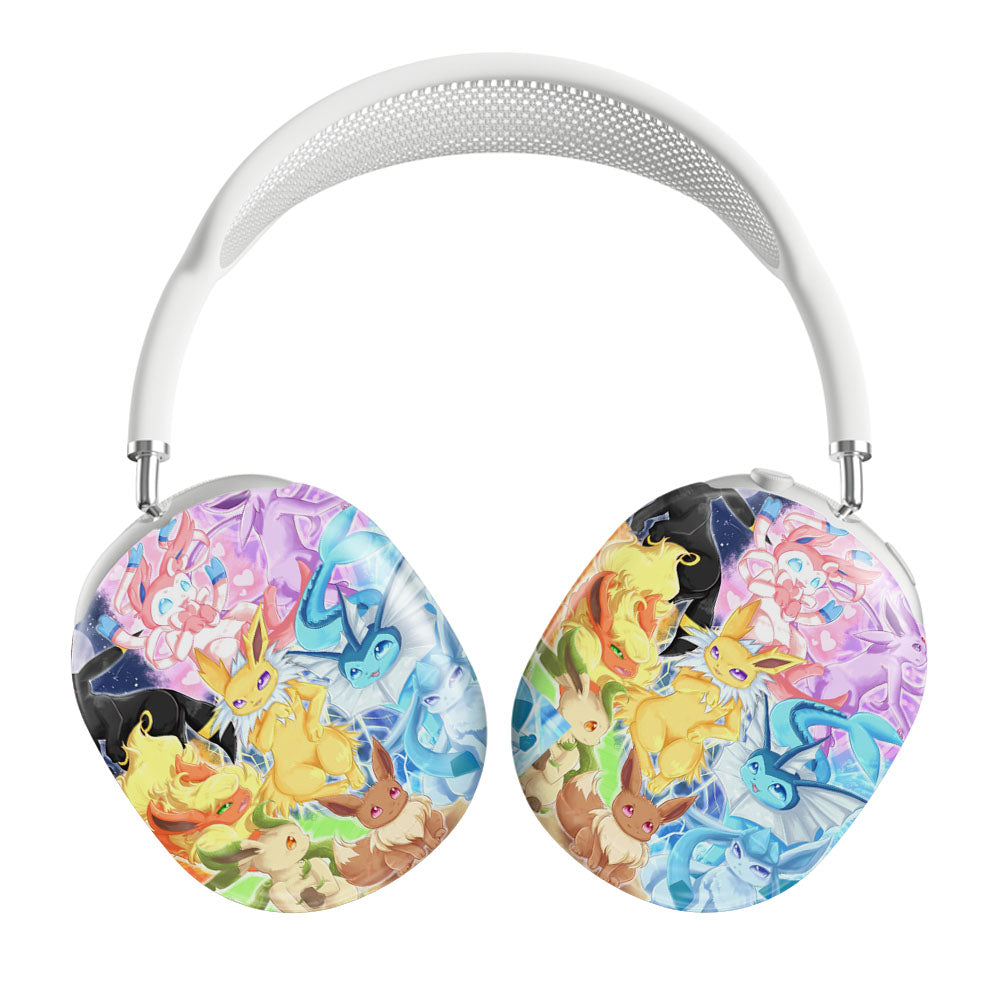 Eevee Evolutions Pokemon Fanart Airpods Max Tough Case