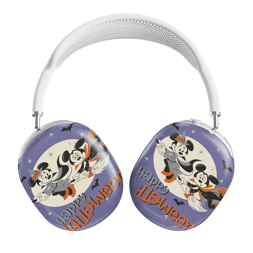 Halloween Mickey & Minnie Broom Flight Airpods Max Tough Case
