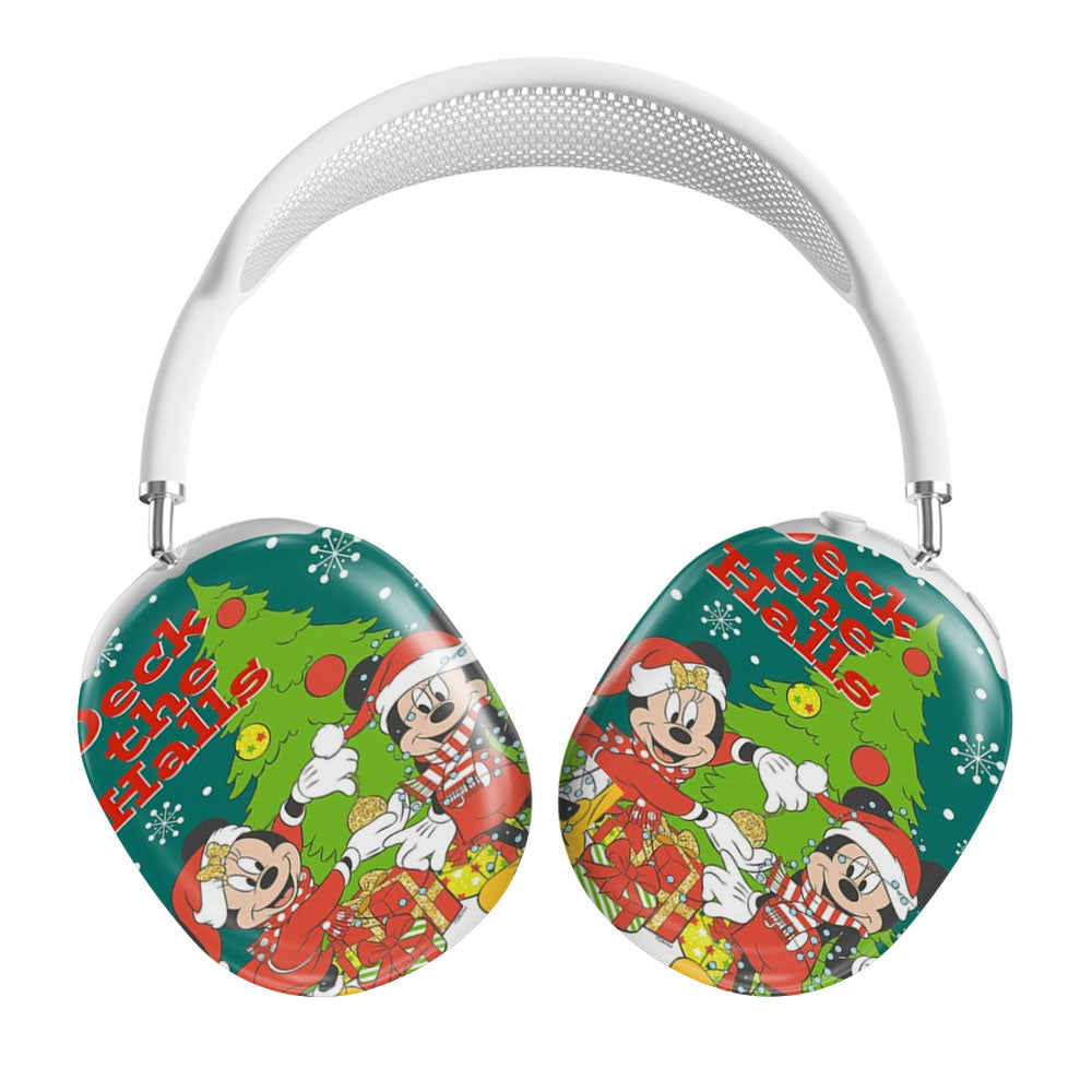 Mickey And Minnie Deck The Halls Airpods Max Tough Case