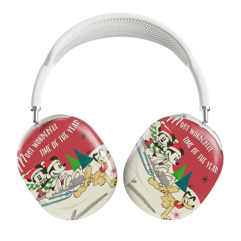 Mickey And Minnie Sledding Airpods Max Tough Case