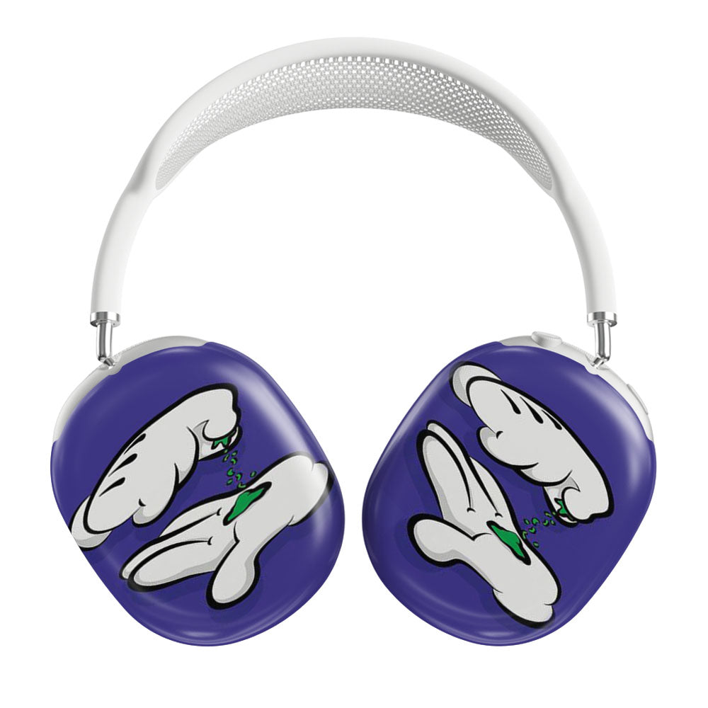 Mickey Hands Weed Airpods Max Tough Case