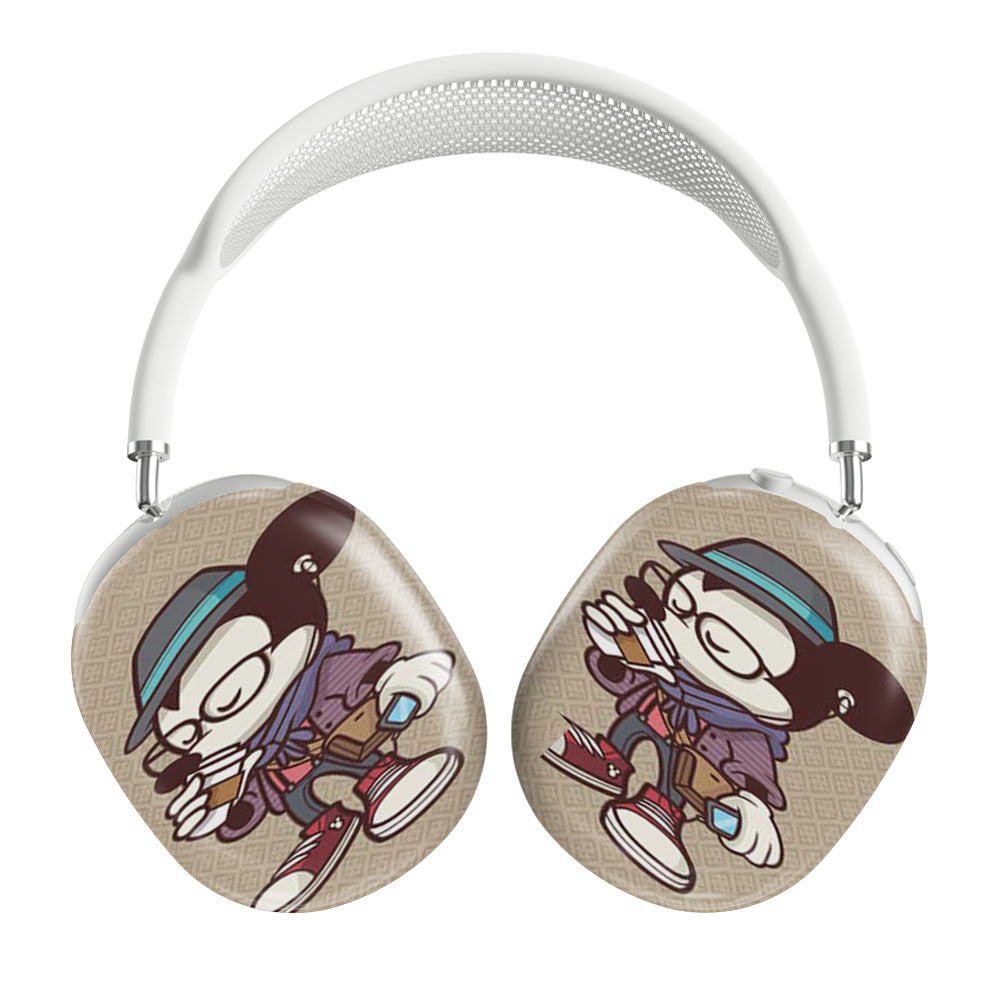 Mickey Mouse Hipster Coffee Airpods Max Tough Case