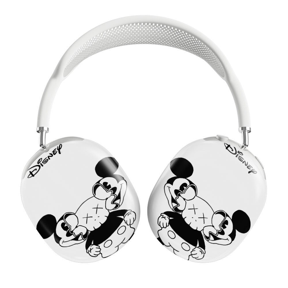 Mickey Mouse X Kaws Siluet Bw Airpods Max Tough Case