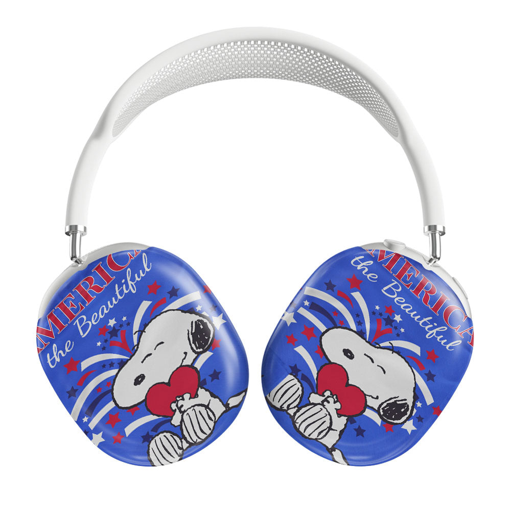 Peanuts America The Beautiful Snoopy Airpods Max Tough Case