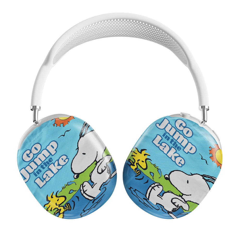 Peanuts Go Jump In The Lake Snoopy Airpods Max Tough Case