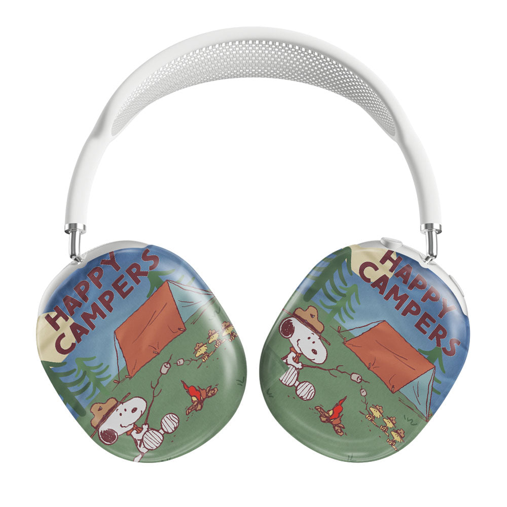 Peanuts Happy Camper S'Mores Airpods Max Tough Case