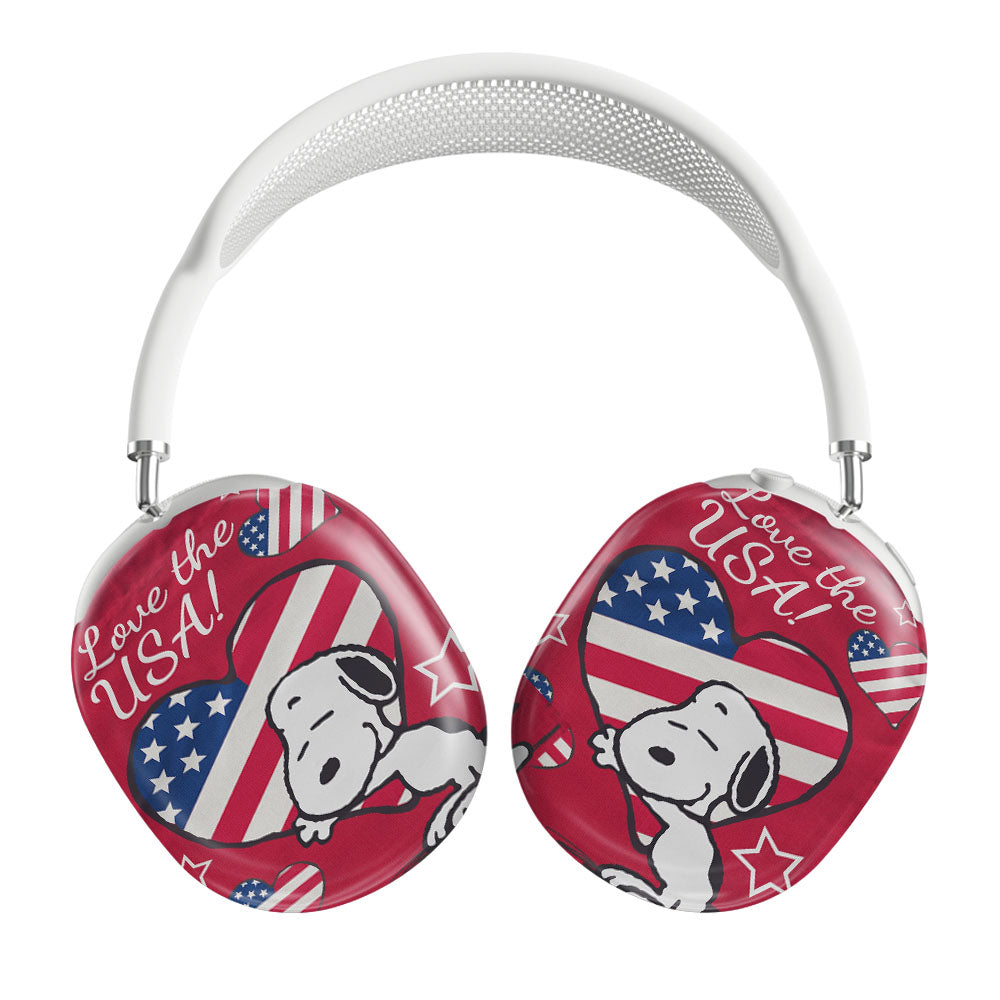 Peanuts I Love The Usa Snoopy Airpods Max Tough Case