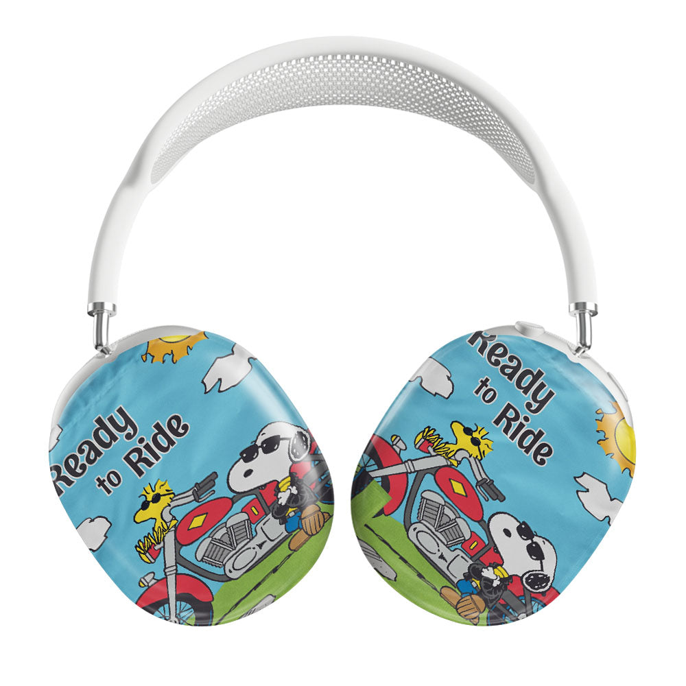 Peanuts Motorcycle Joe Snoopy Ready To Ride Airpods Max Tough Case