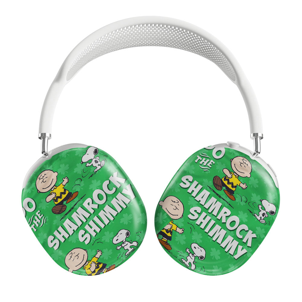 Peanuts Snoopy And Charlie Brown Shamrock Airpods Max Tough Case