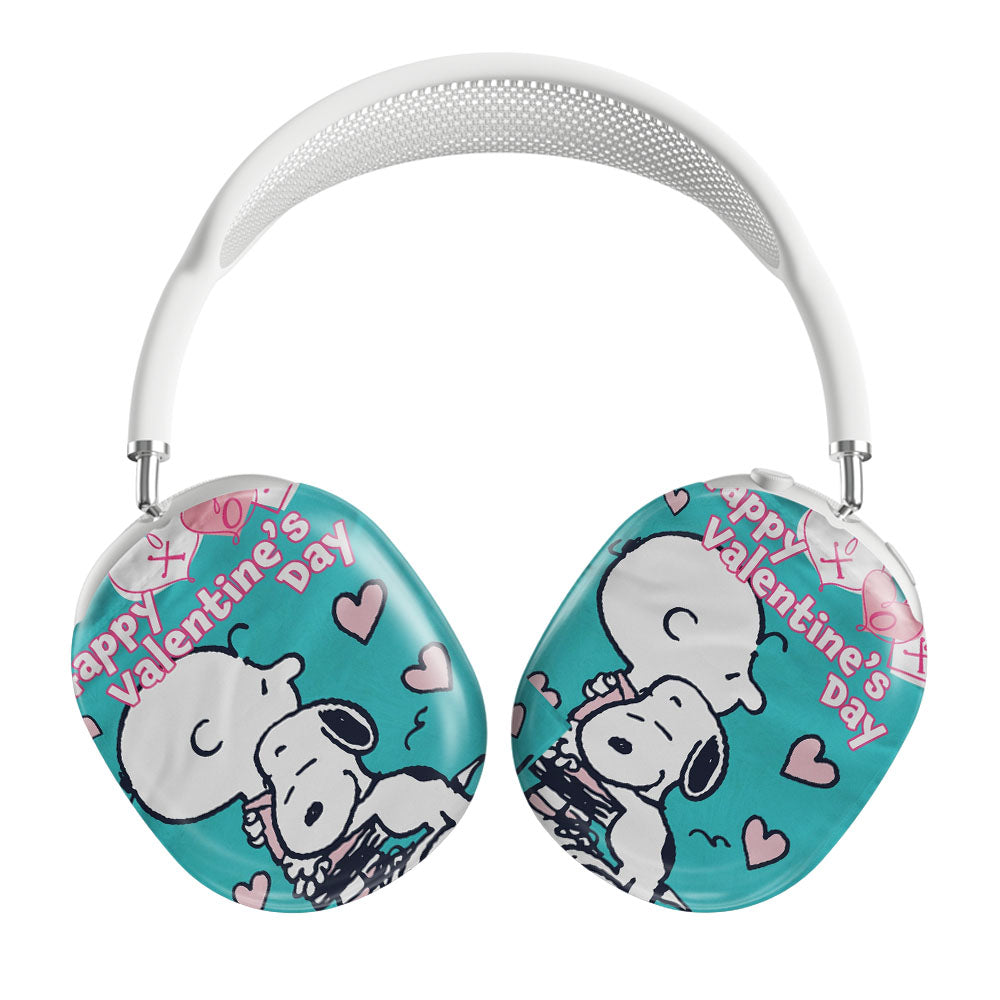 Peanuts Snoopy Charlie Brown Valentines Airpods Max Tough Case