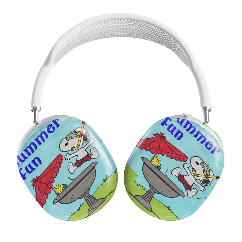 Peanuts Summer Fun Snoopy & Woodstock Airpods Max Tough Case