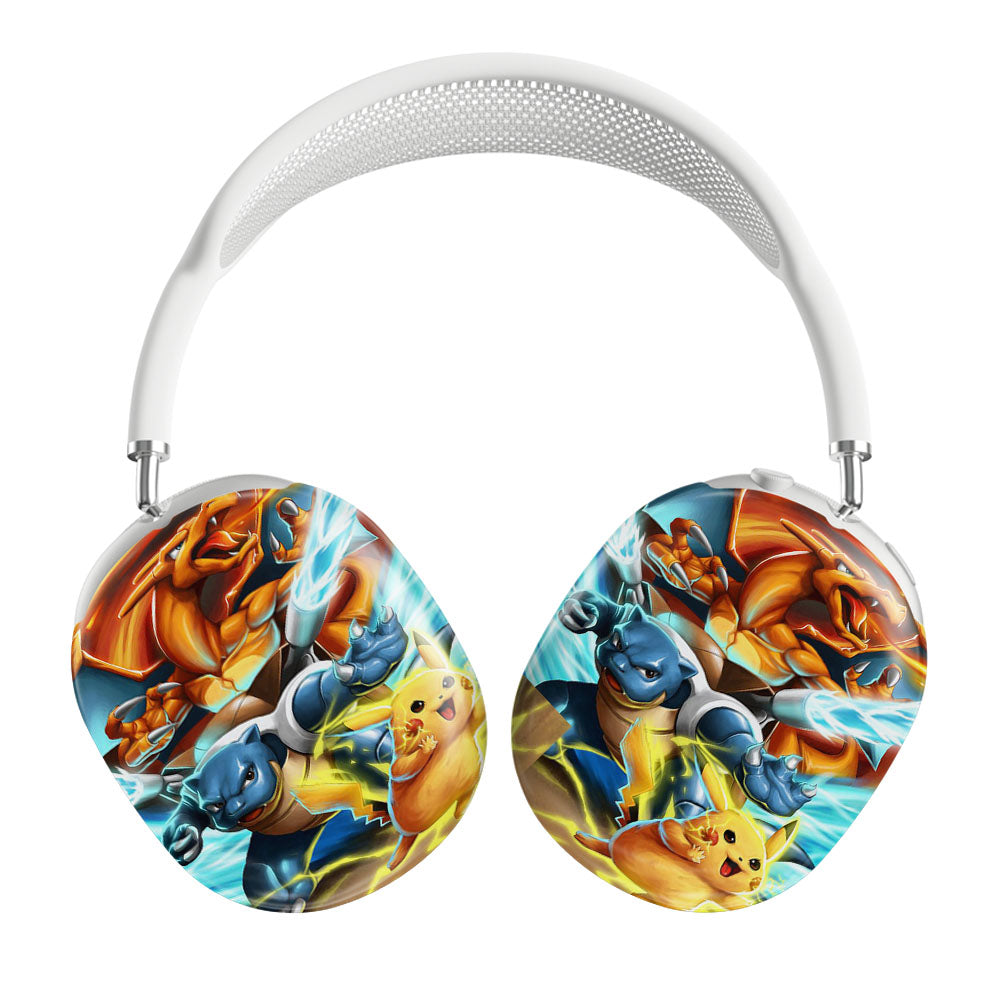 Pikachu X Blastoise X Charizard Airpods Max Tough Case