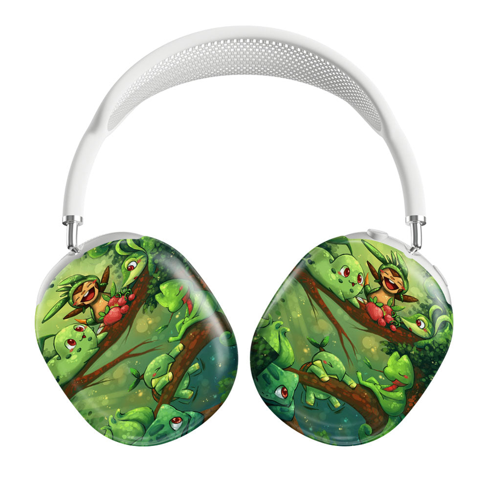 Pokemon All Grass Type Starters Airpods Max Tough Case