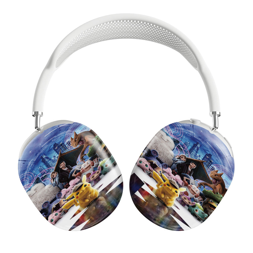 Pokemon Detective Pikachu All Monst Airpods Max Tough Case