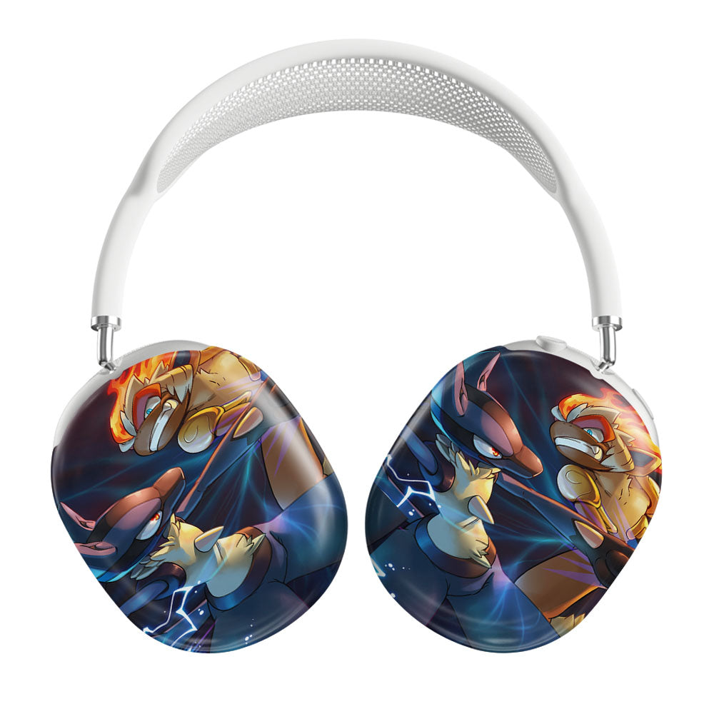 Pokemon Lucario Vs Infernape Airpods Max Tough Case
