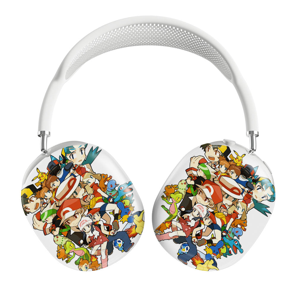 Pokemon Playable Characters Doodle Airpods Max Tough Case