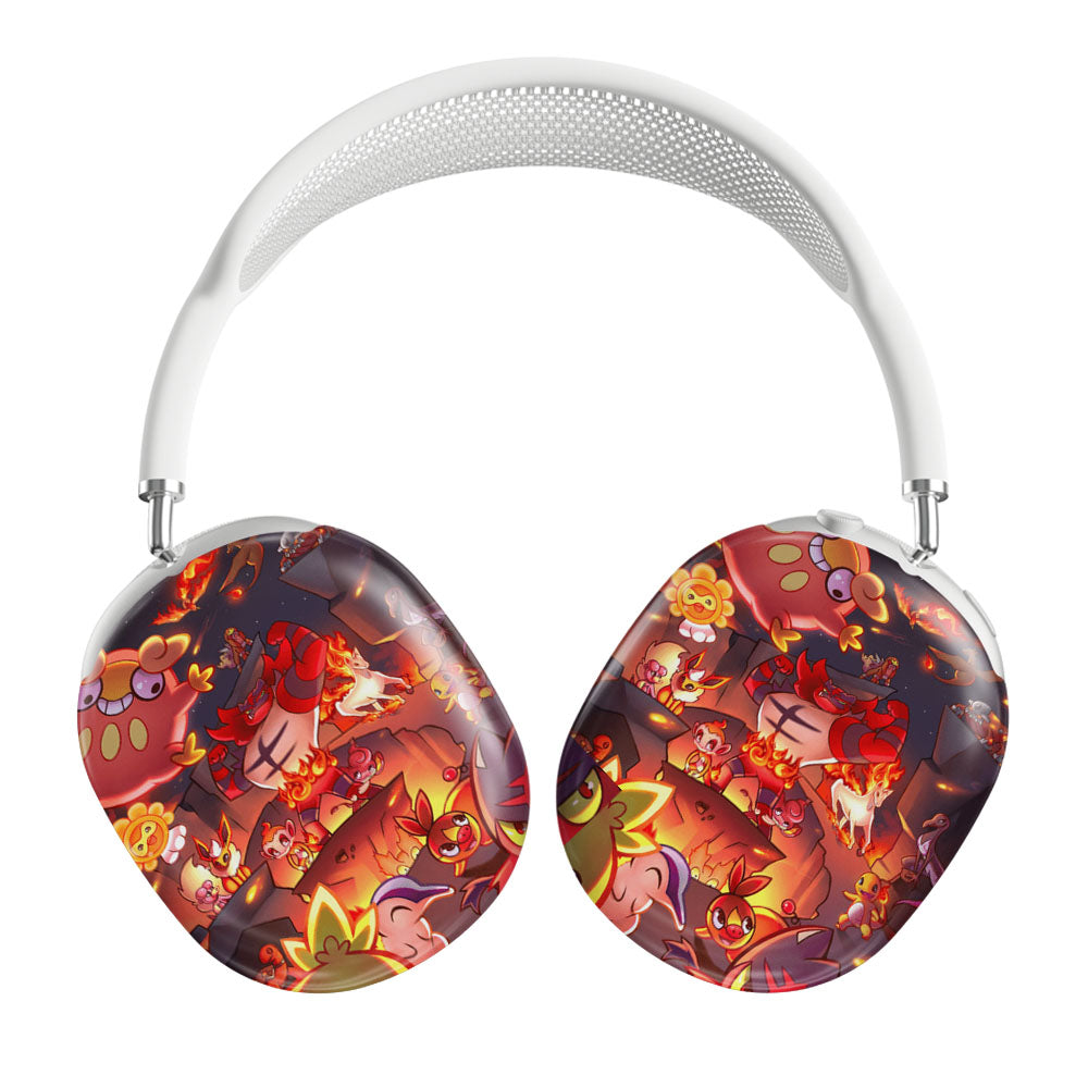 Pokemon Type Fire Collections Airpods Max Tough Case