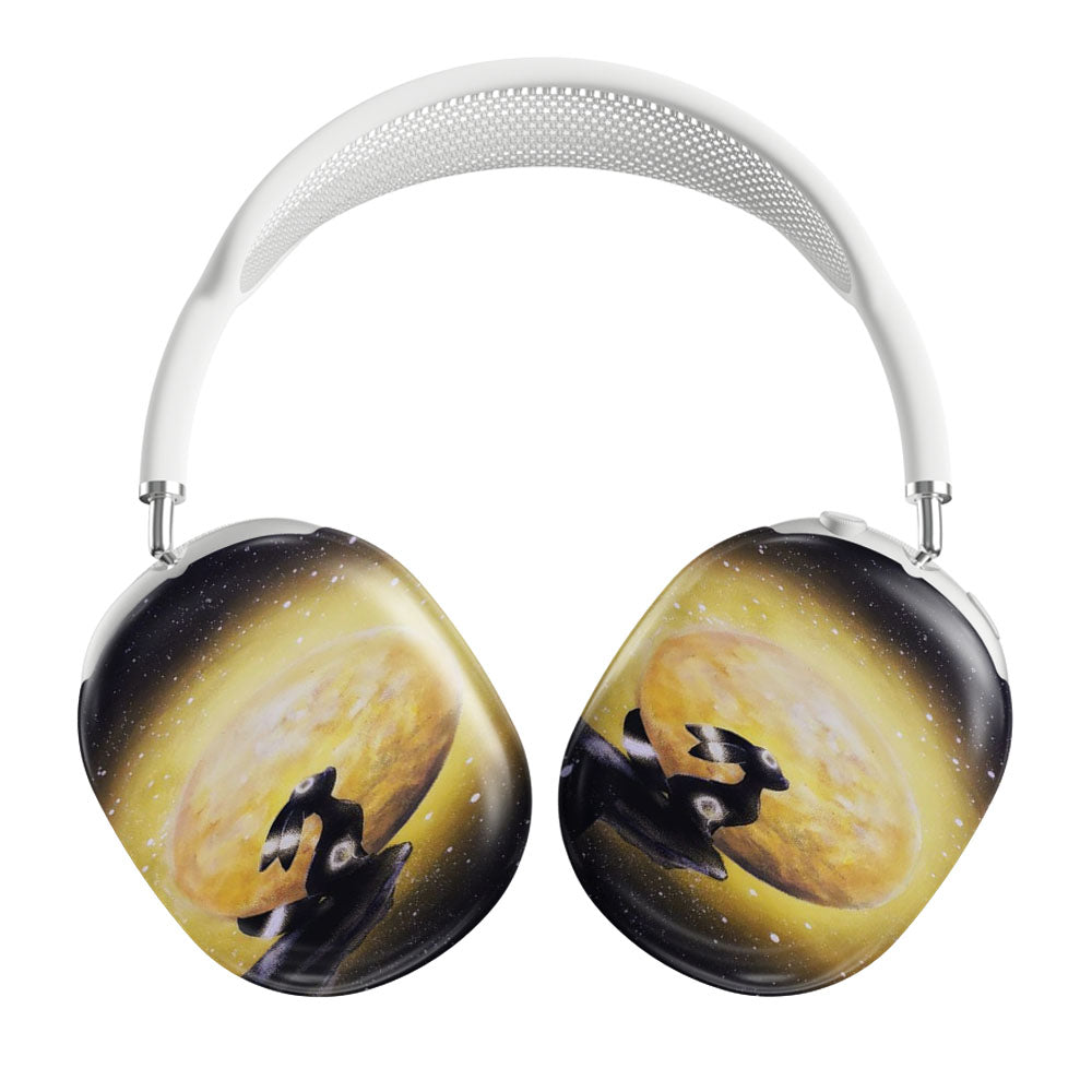 Pokemon Umbreon Under The Moon Art Airpods Max Tough Case