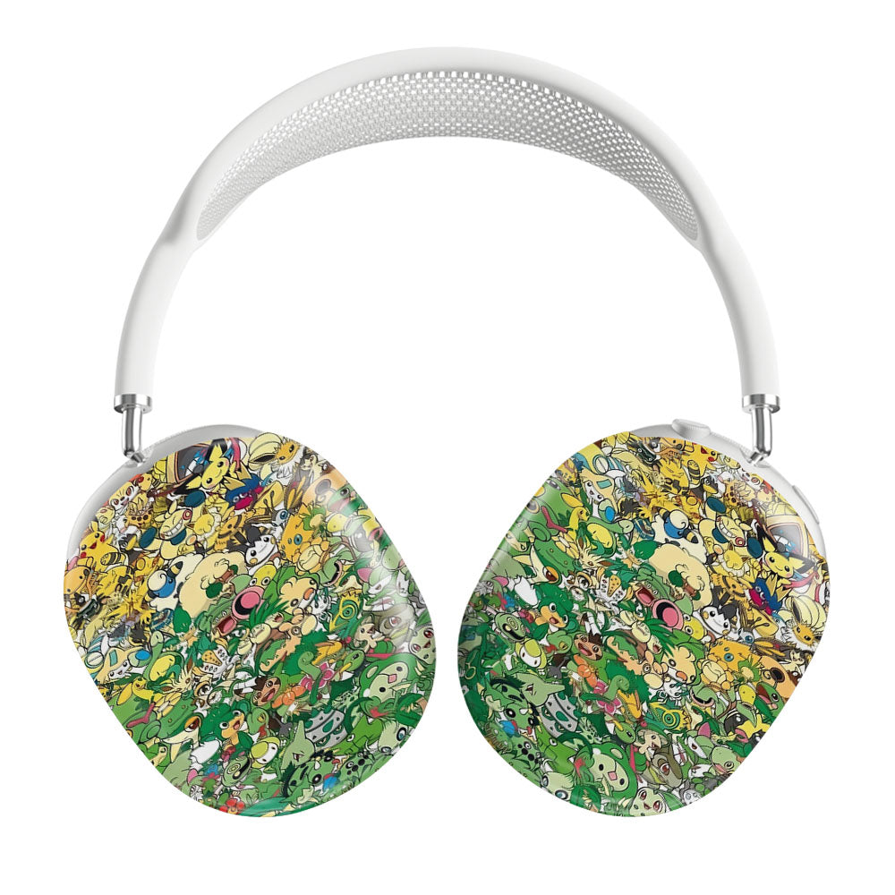 Pokemon Yellow And Green Characters Airpods Max Tough Case