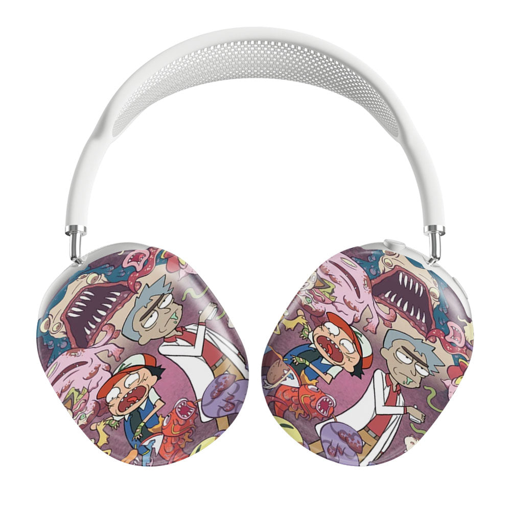 Rick And Morty Pokemon Art Airpods Max Tough Case