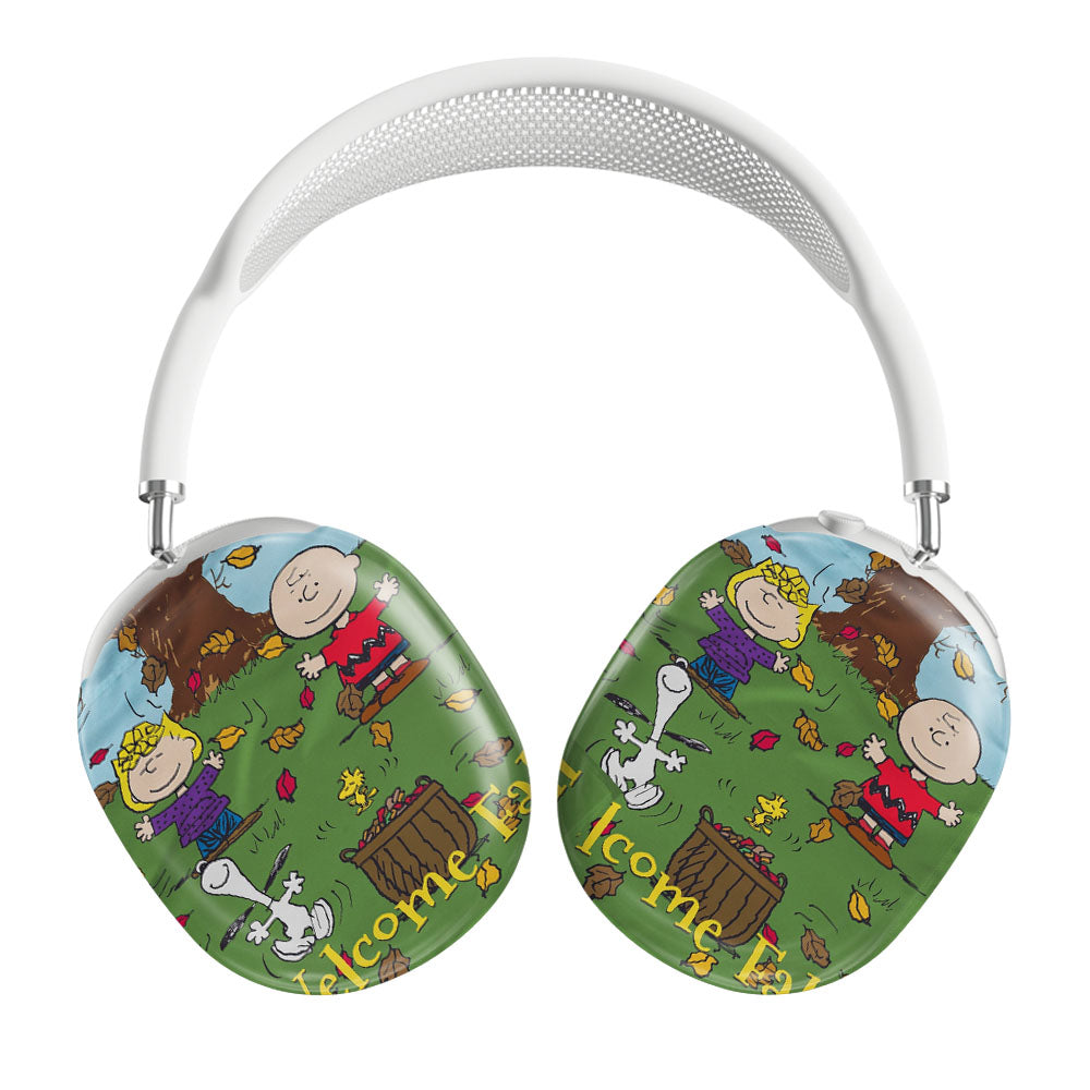 Snoopy Charlie Brown Welcome Fall Airpods Max Tough Case