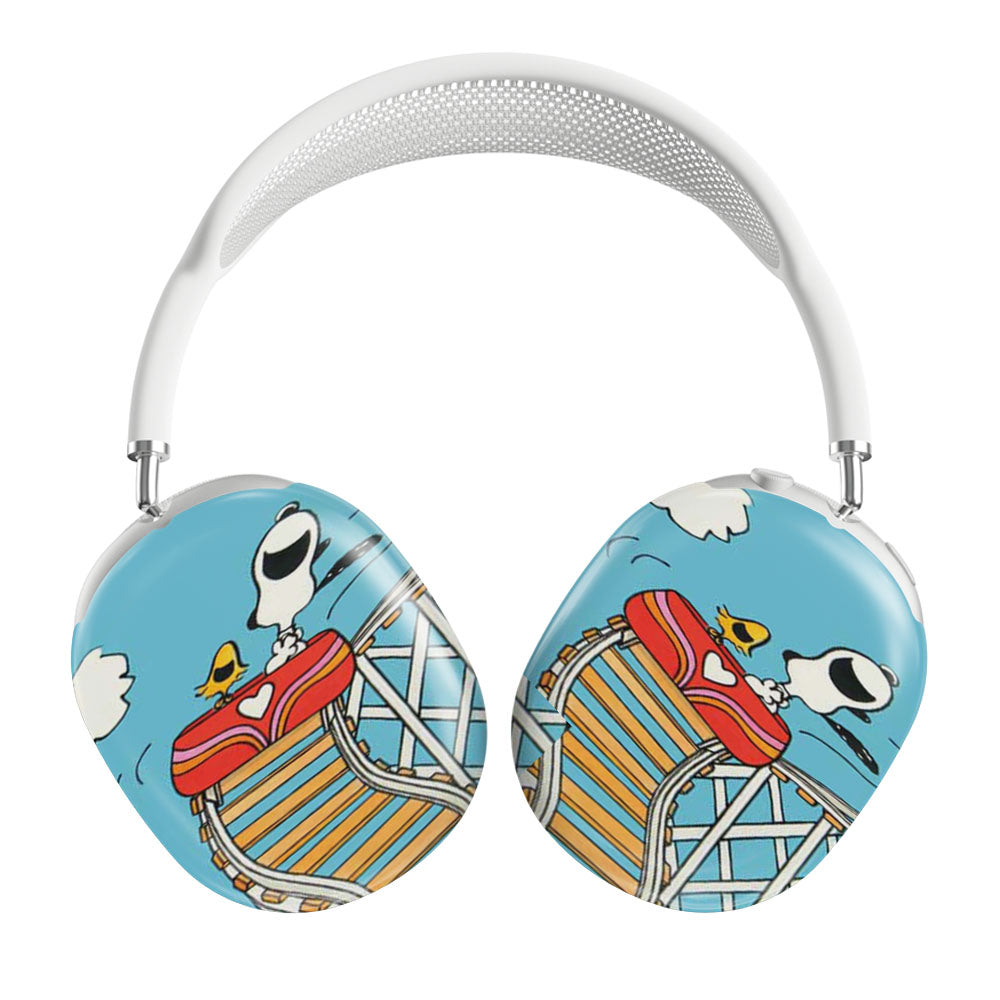 Snoopy Woodstock Rollercoaster Airpods Max Tough Case