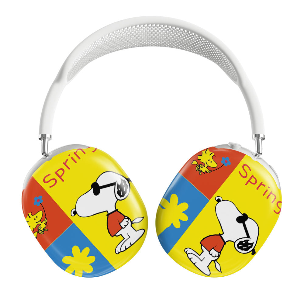 Snoopy Woodstock Spring Airpods Max Tough Case