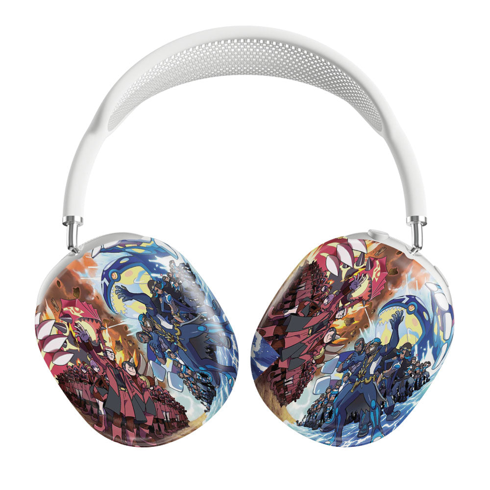 Team Aqua X Team Magma Pokemon Airpods Max Tough Case