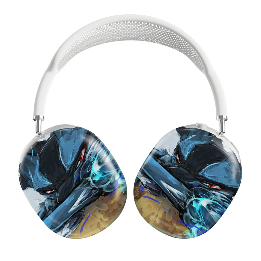 Watercolor Art Pokemon Lucario Aura Sphere Airpods Max Tough Case
