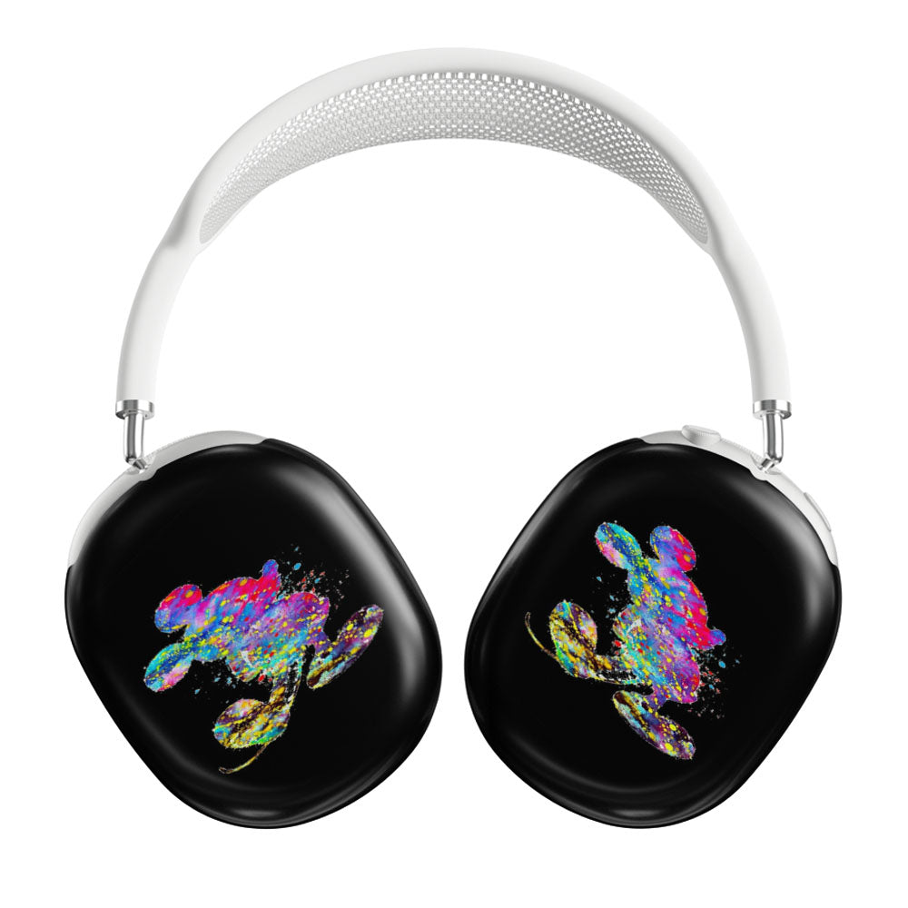 Watercolor Splatter Art Mickey Mouse Airpods Max Tough Case