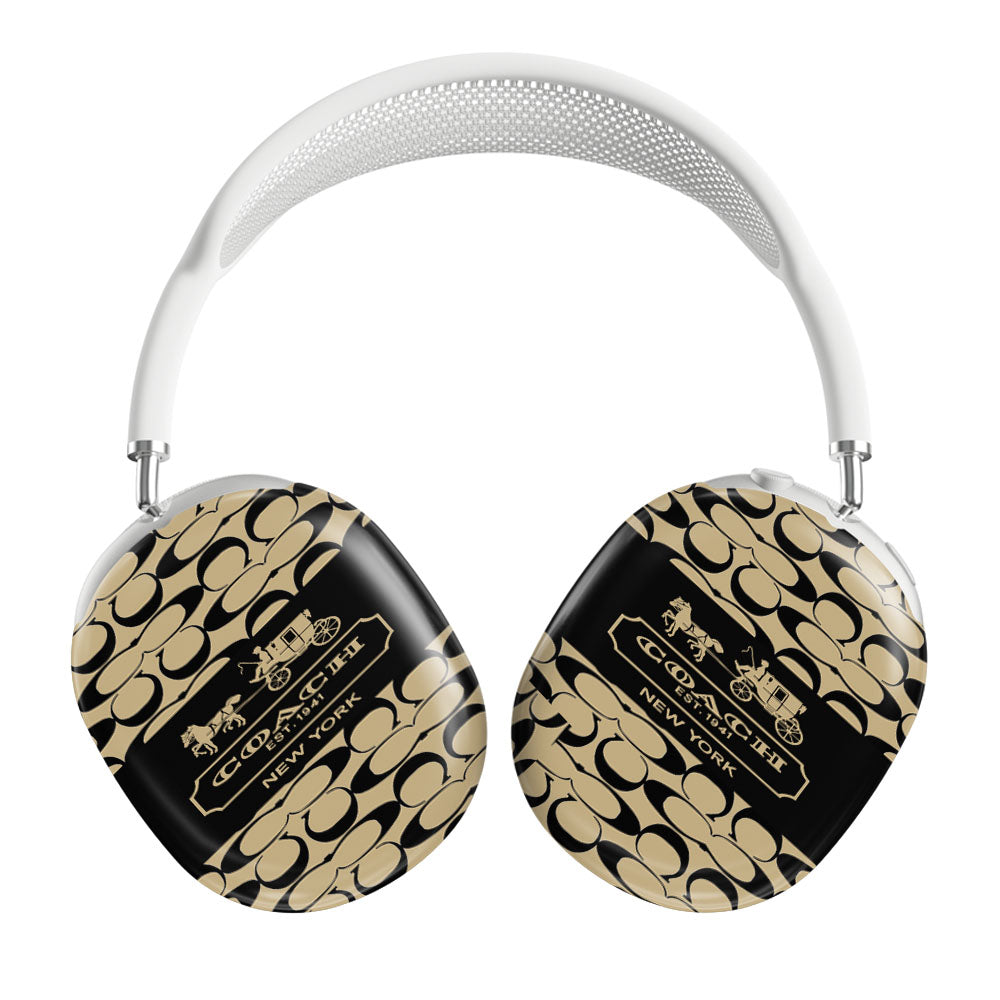 Coach Logo Wallpaper Airpods Max Tough Case
