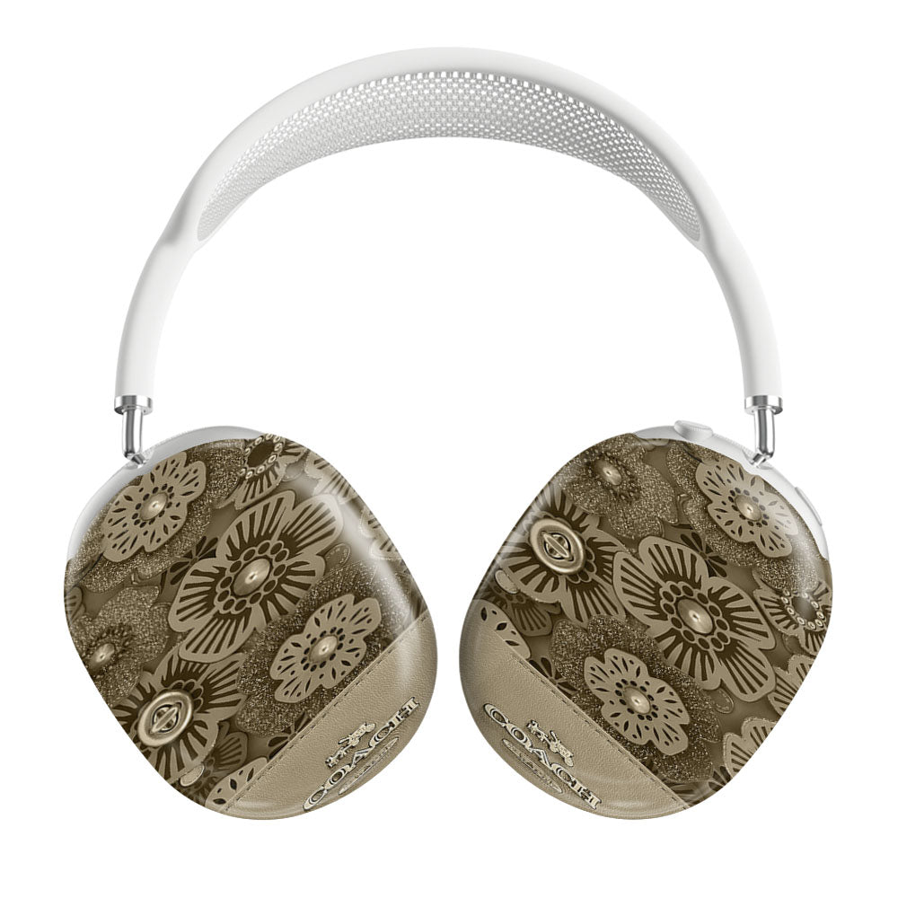 Coach New York Tea Rose Airpods Max Tough Case
