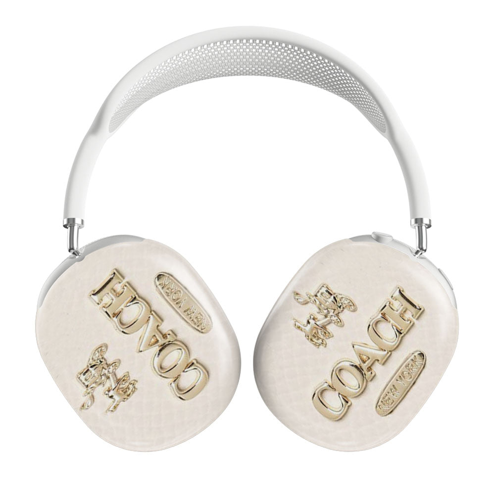 Coach Pink Pattern Mate Airpods Max Tough Case