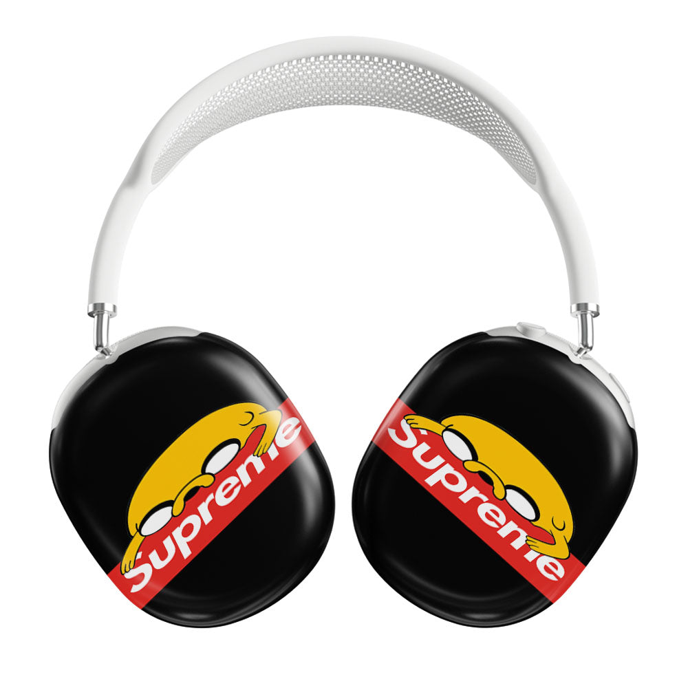 Jake The Dog Adventure Time Supreme Black Airpods Max Tough Case