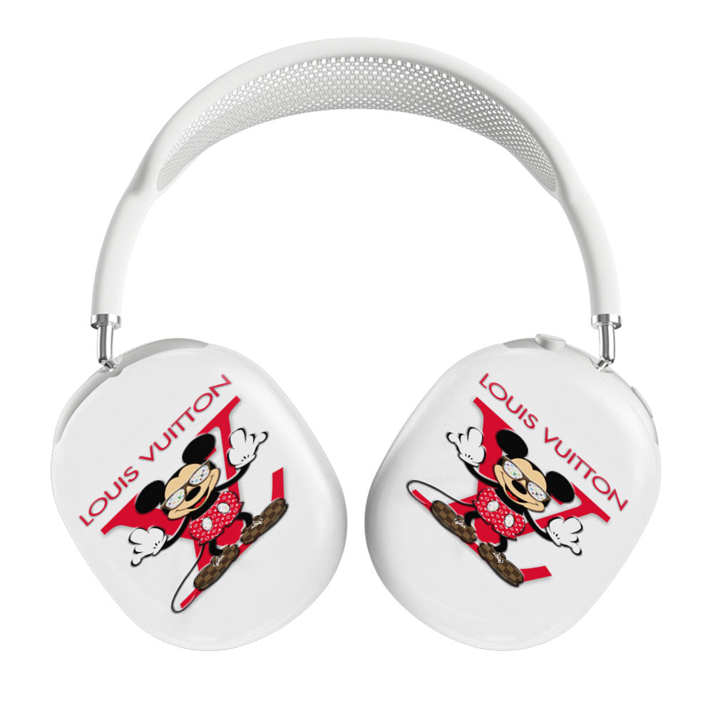 Mickey Louis Vuitton White Airpods Max Tough Case