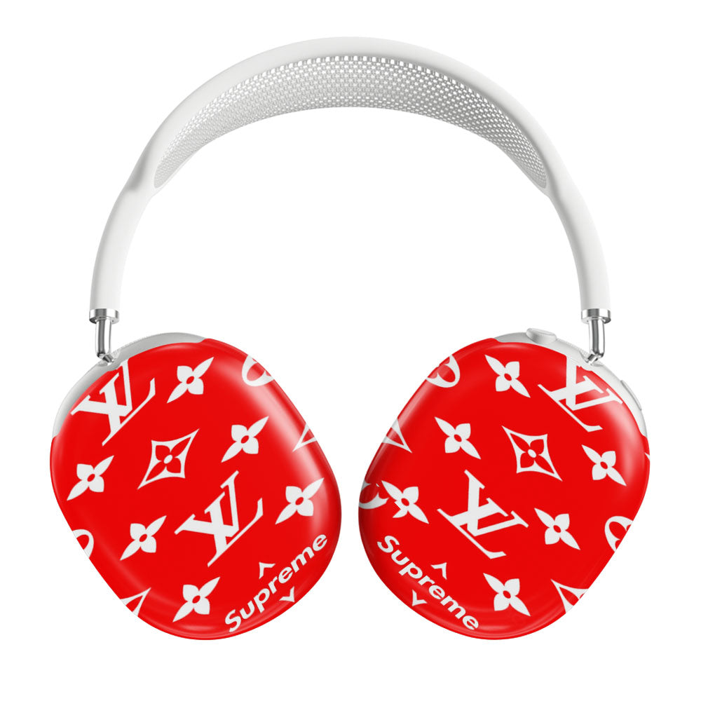 Supreme Louis Vuitton Red Airpods Max Tough Case
