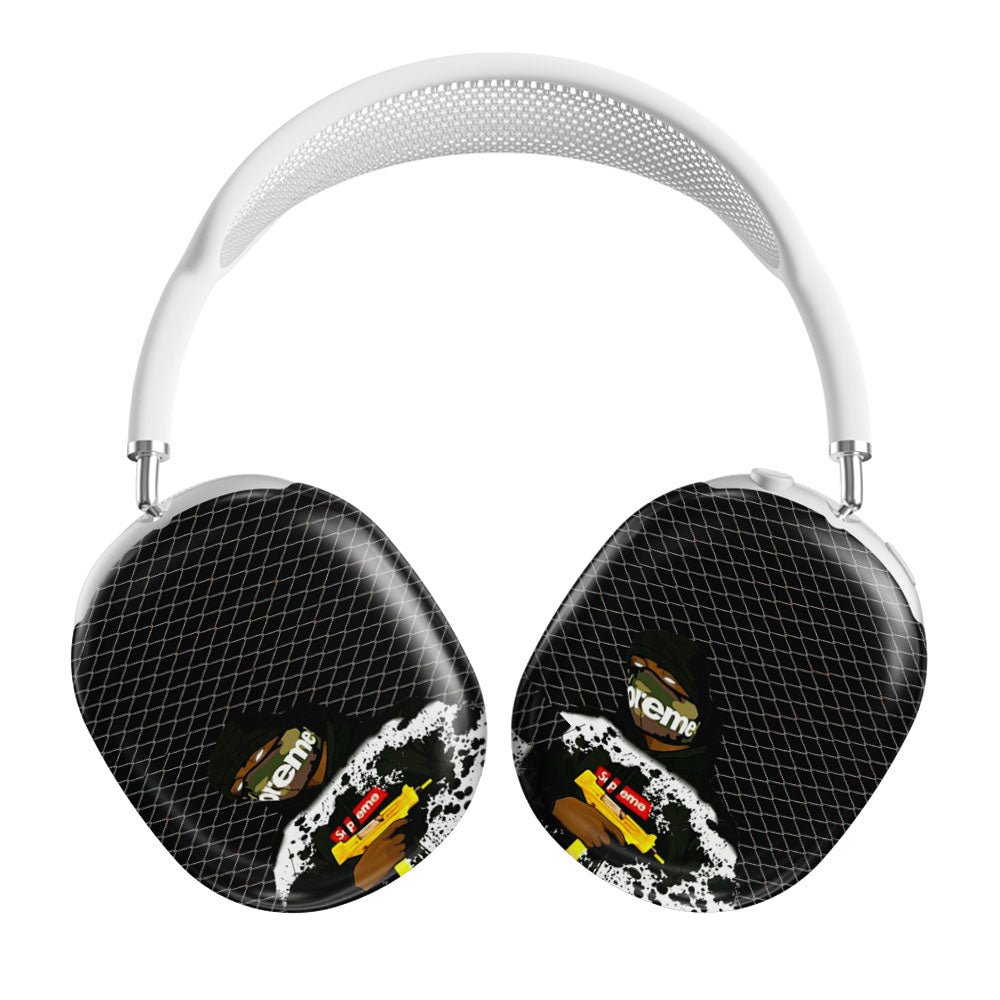 Supreme On Crazy Biker Airpods Max Tough Case