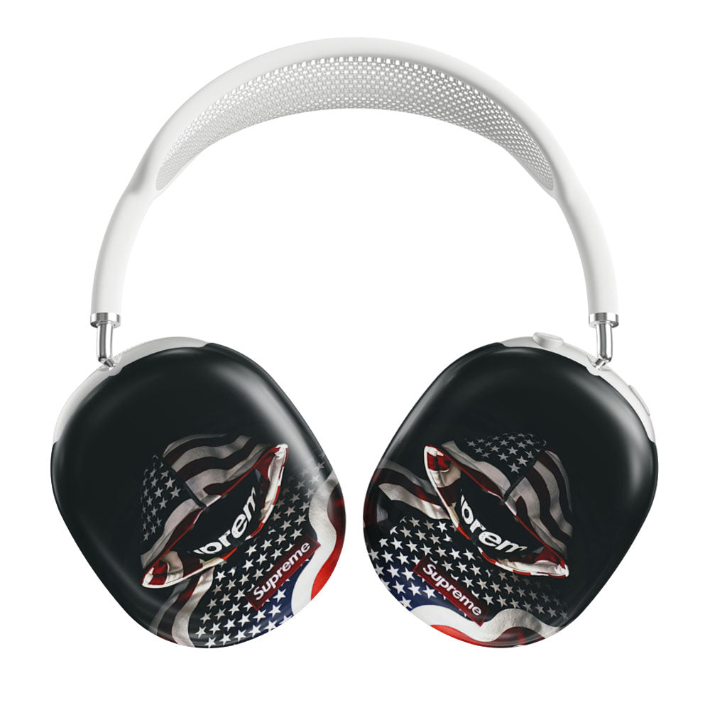 Supreme Us Flag Hoodie Airpods Max Tough Case