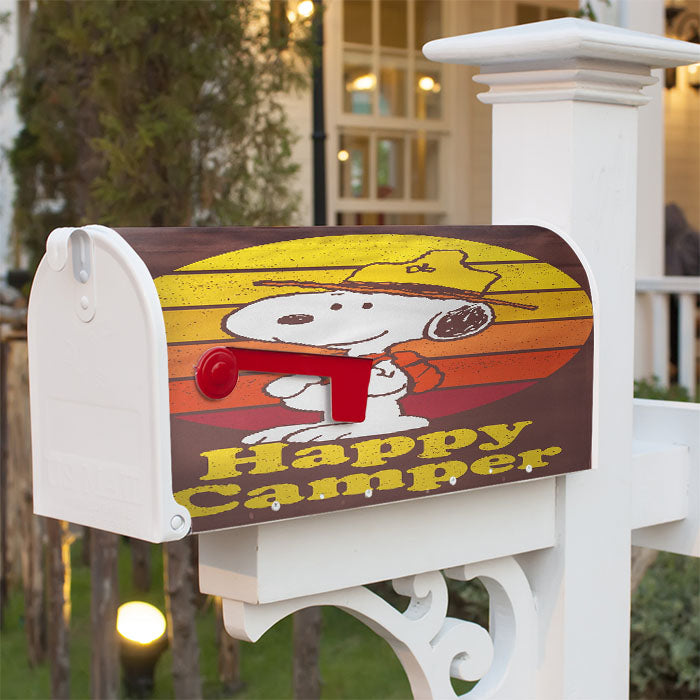 Beagle Scout Snoopy Magnetic Mailbox Cover 18" X 21" Outdoor Decor