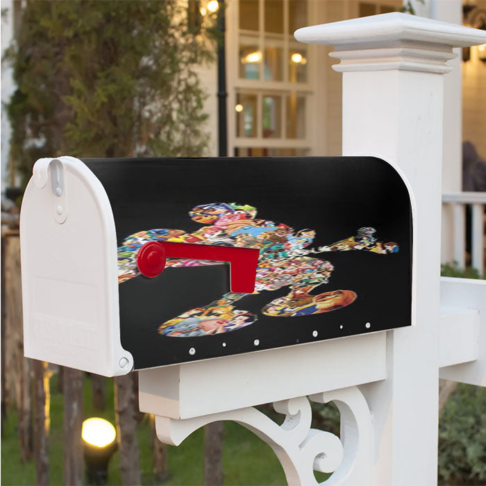 Mickey Mouse Characters Magnetic Mailbox Cover 18" X 21" Outdoor Decor